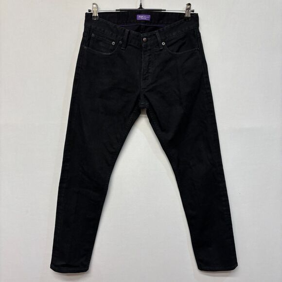 Ralph Lauren Purple Label Men Jeans Size 30x29 Denim Altered Length C042 -20 - Picture 1 of 16